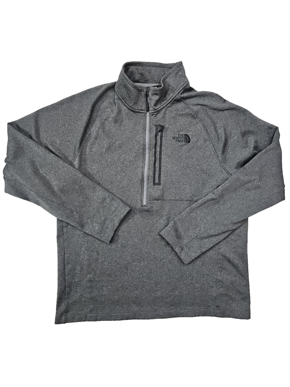 The North Face Canyonlands 1/2 Zip Sweater Men's Size XL Gray Pullover Outdoors
